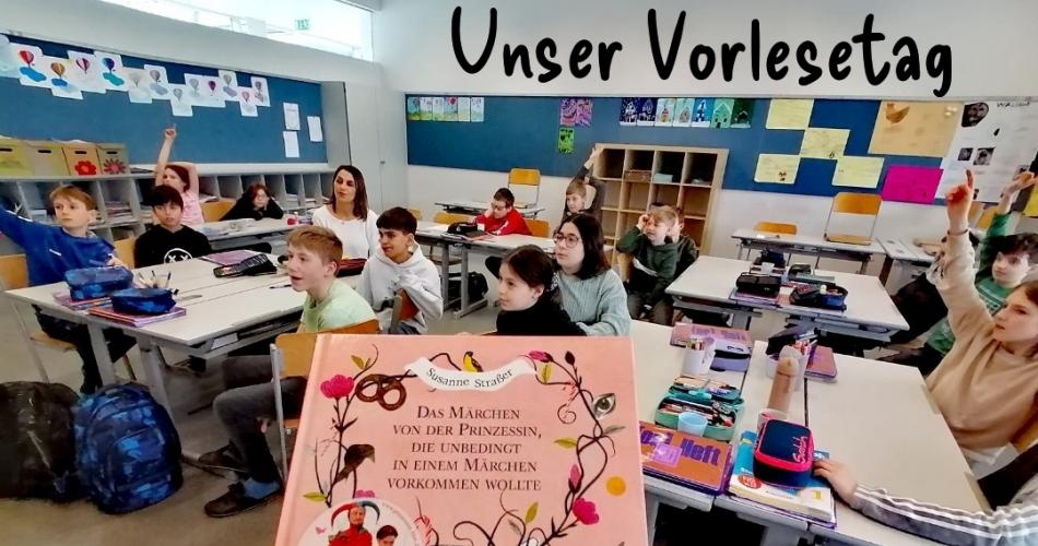 Am Österreichischen Vorlesetag werden in jeder Klasse Geschichten vorgelesen.